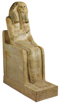 The serdab-statue of Netjerikhet.