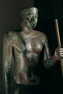 Bronze statue of Pepi I.