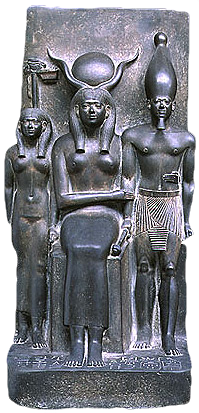 Triad of Wenet, Hathor and Mykerinos.